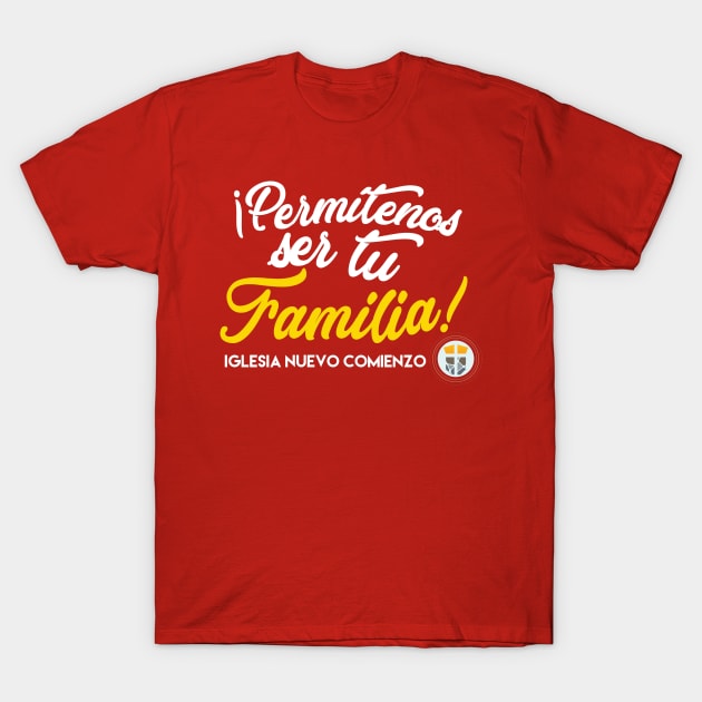 Iglesia Nuevo Comienzo 2019 T-Shirt by SpanglishFaith